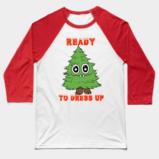 Xmas Tree Baseball T-Shirt